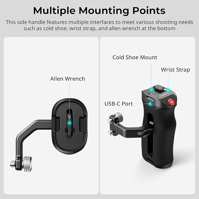SMALLRIG Threaded Side Handle - Image 7