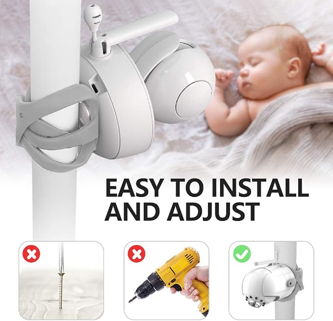 CHILLAX Universal Baby Monitor Holder – Flexible, Adjustable Mount - Image 3