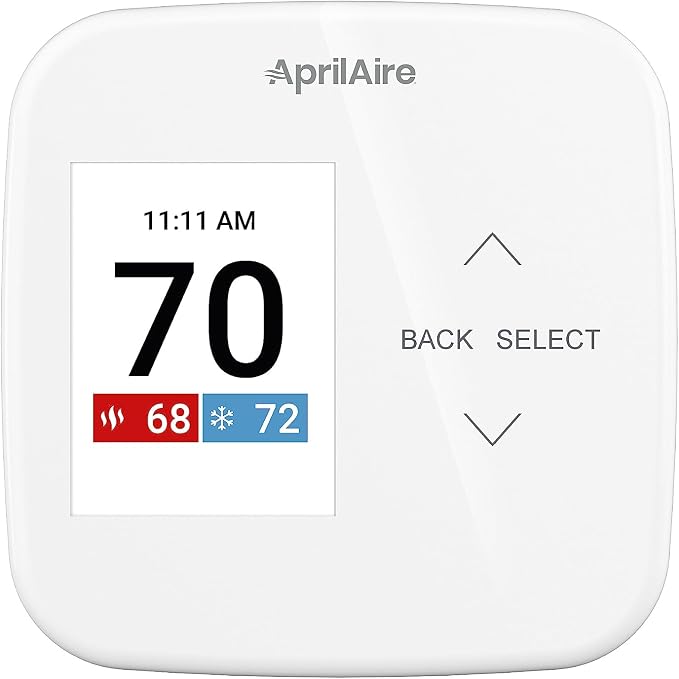 AprilAire S86WMUPR Wi-Fi Programmable Thermostat, 2H/2C Heat/Cool Stages or - Image 2