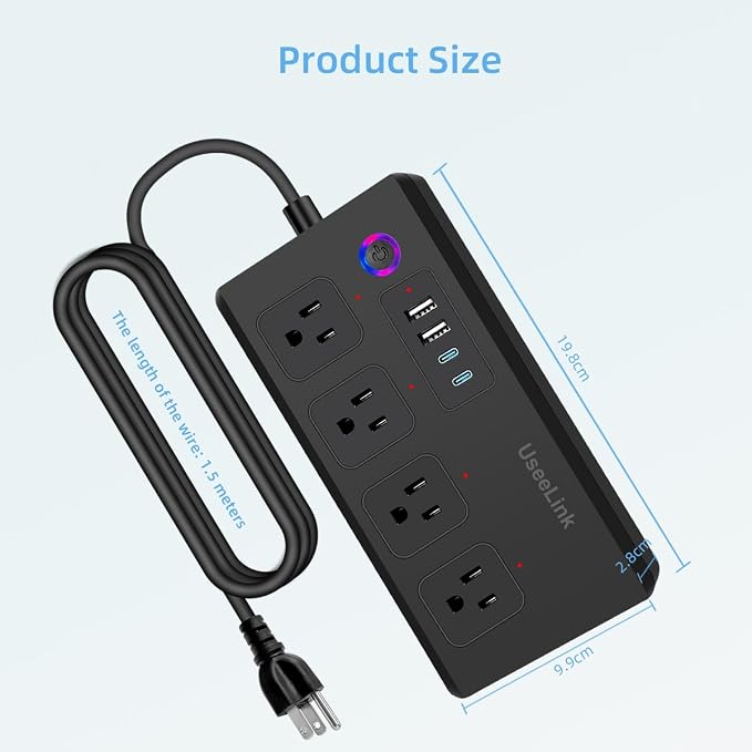 Matter Smart Power Strip, Works - Image 7