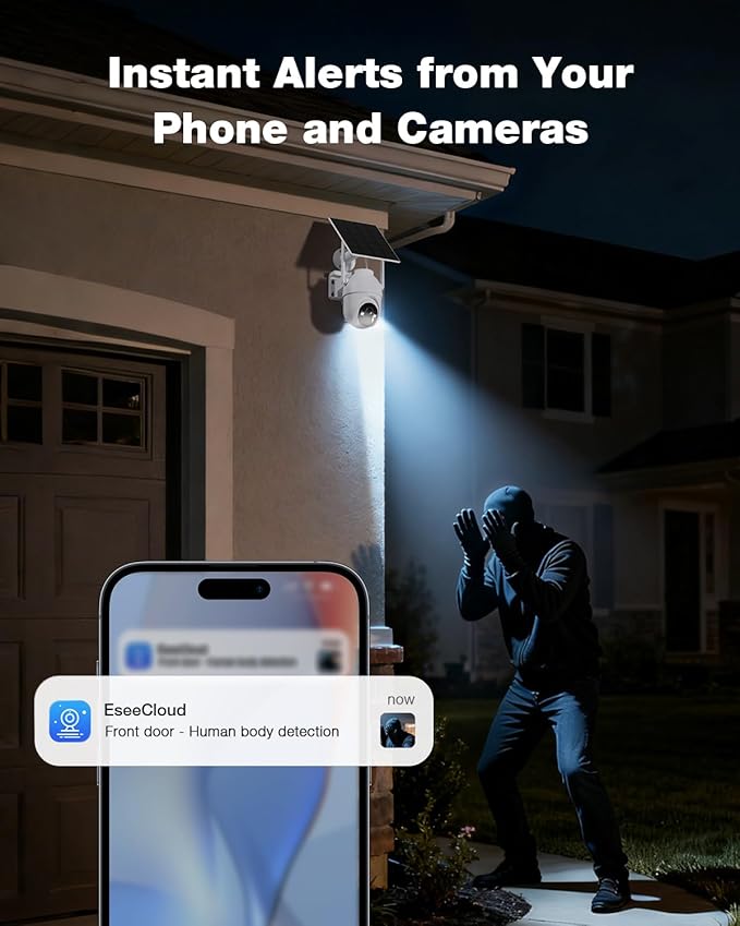 SEHMUA-4MP Security Cameras Wireless Outdoor, No Subscription Required - Image 6