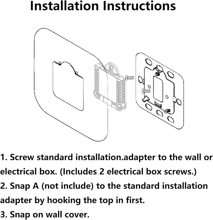 THP2400A1080 Large Cover Plate & Electrical Box Adaptor - Image 4