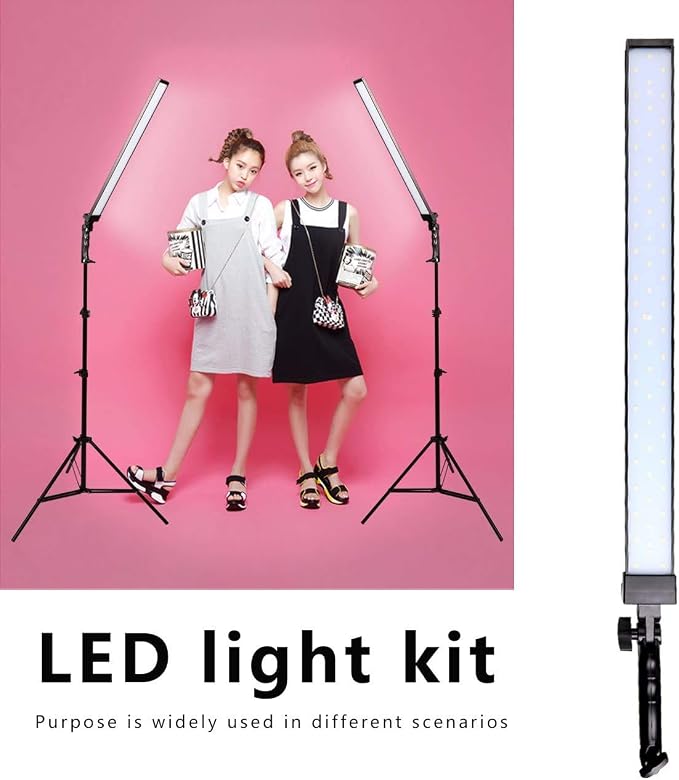 Photography Studio LED Lighting Kit Adjustable Light Professional Electrical - Image 6