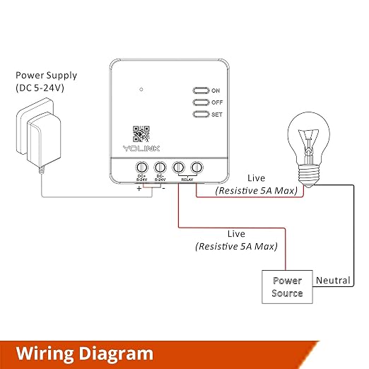 YoLink Relay, Smart Switch, YoLink 1/4 Mile Super Long Range Smart Relay - Image 9