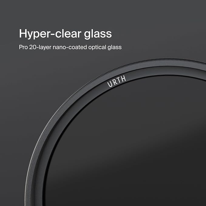 Urth 58mm Soft Graduated ND8 Lens Filter — 3-Stop, HD Optical Glass 20-Layer - Image 3