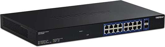 TRENDnet 18-Port Multi-Gig Web Smart Switch, TEG-3182WS, 16 x 2.5Gb Ports by TRENDnet