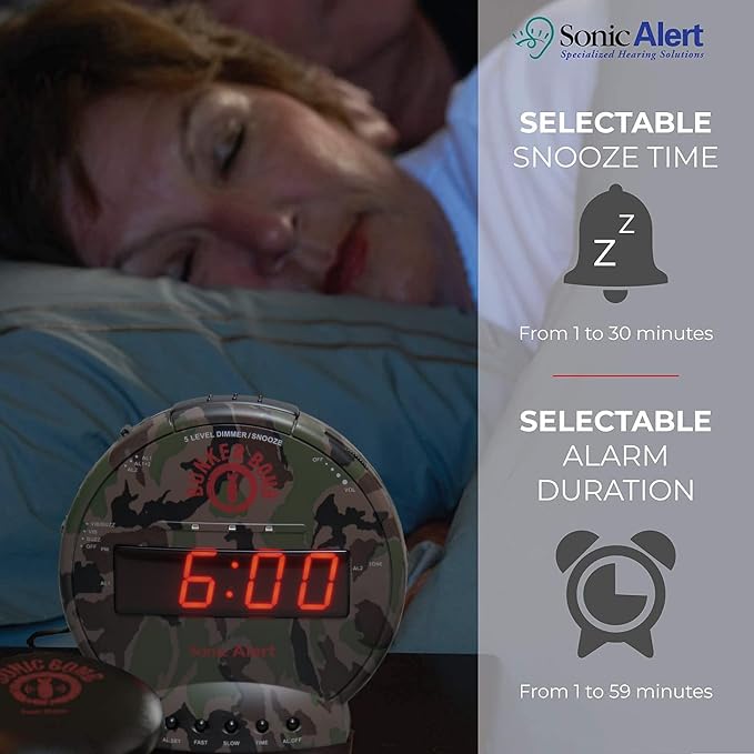 Sonic Bomb Dual Alarm Clock - Image 5