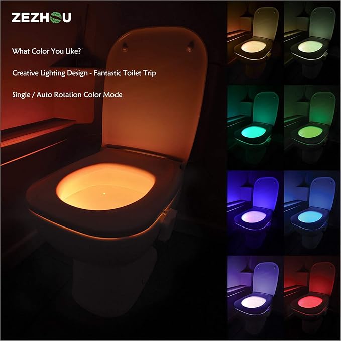 Toilet Night Light Motion Sensor - Image 3