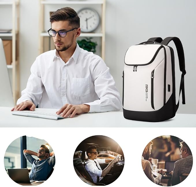 BANGE Business Smart Backpack Waterproof fit 15.6 Inch Laptop Backpack - Image 6