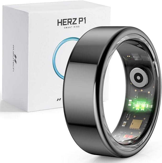 Herz P1 Smart Ring for Women & Men by WuzuTech