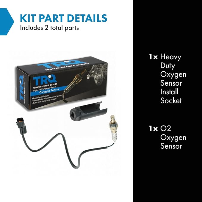 TRQ Direct Fit O2 Oxygen Sensor w Tool 4 Wire Heated - Image 2