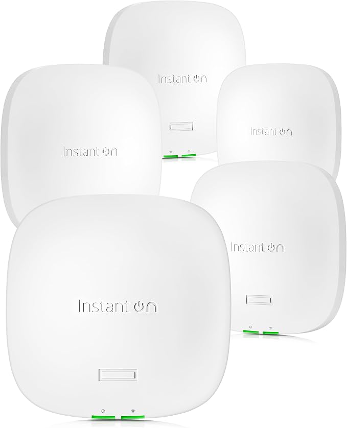 HPE Networking Instant On Access Point AP21 2x2 WiFi 6 Indoor Wireless Access by HewlettPackardEnterprise