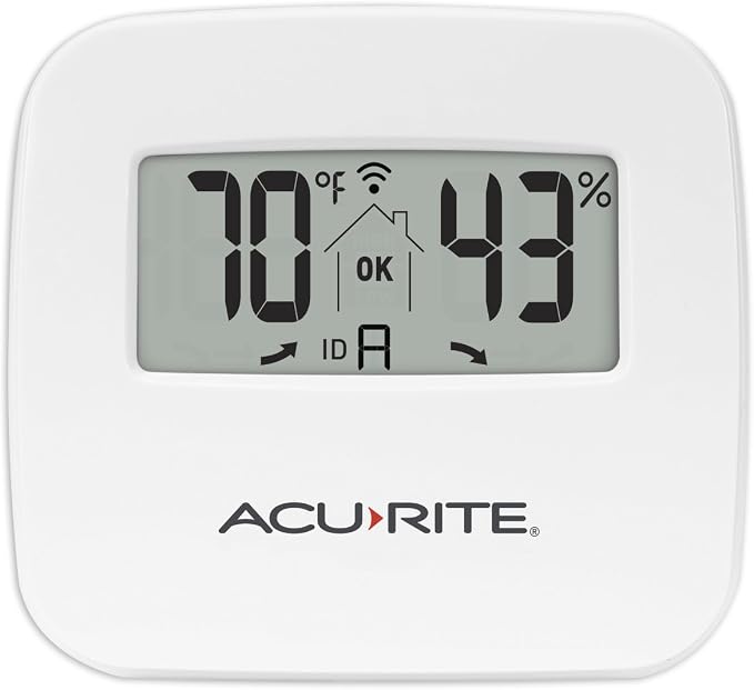 AcuRite 06044M Wireless Temperature and Humidity Monitor Sensor by AcuRite
