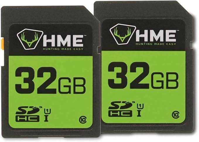 HME SD Cards - Compact Durable Reliable High-Speed Memory Cards Compatible by HuntingMadeEasy