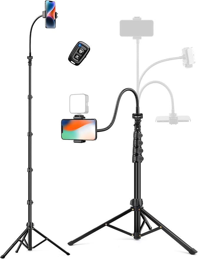 Phone Tripod Stand, Portable Phone Stand by Victiv