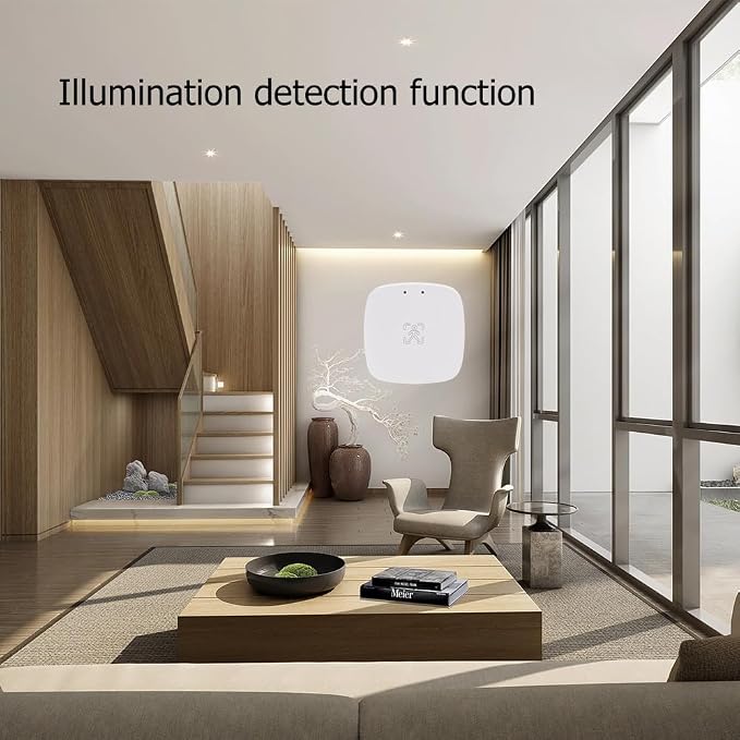 Presence Sensor, WenzhiIoT Smart Motion Sensor WiFi 24 GHz Radar MmWave - Image 5