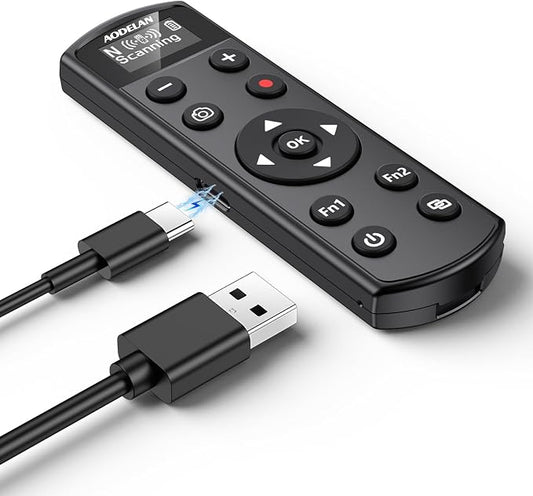 Rechargeable Shutter Release for Nikon AODELAN Wireless Camera Remote Control by AODELAN