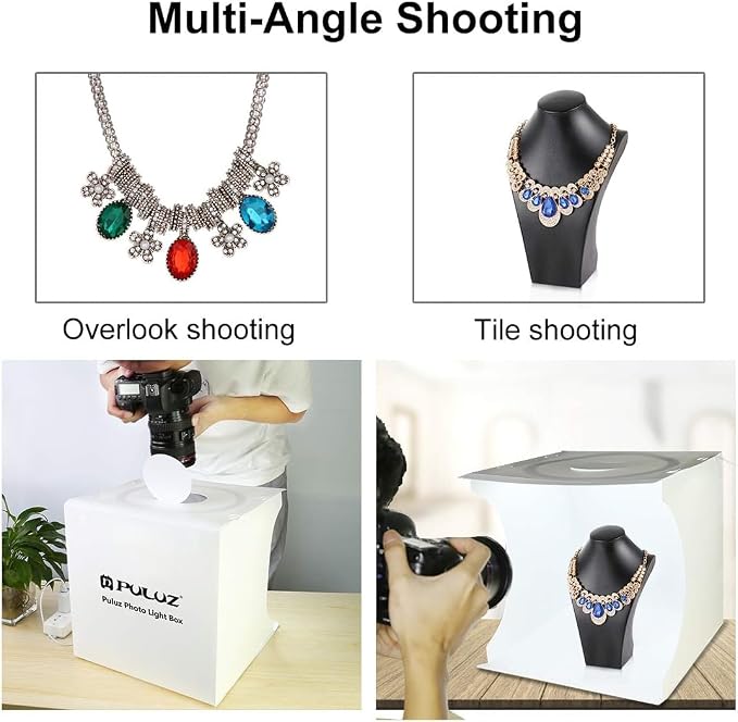 PULUZ Photo Studio Light Box, Portable Folding Photo Light Box - Image 7