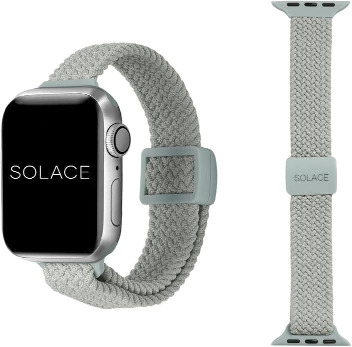 Solace Bands Imperium Adapt Wide Adjustable Nylon Braided Watch Band by SolaceBand