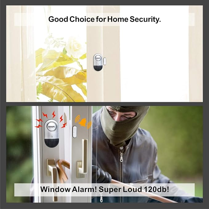 Door Alarms for Kids Safety, 120dB Loud Window Alarms for Home Security - Image 6