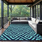 GENIMO Outdoor Rug, Waterproof Plastic Rugs - Image 2