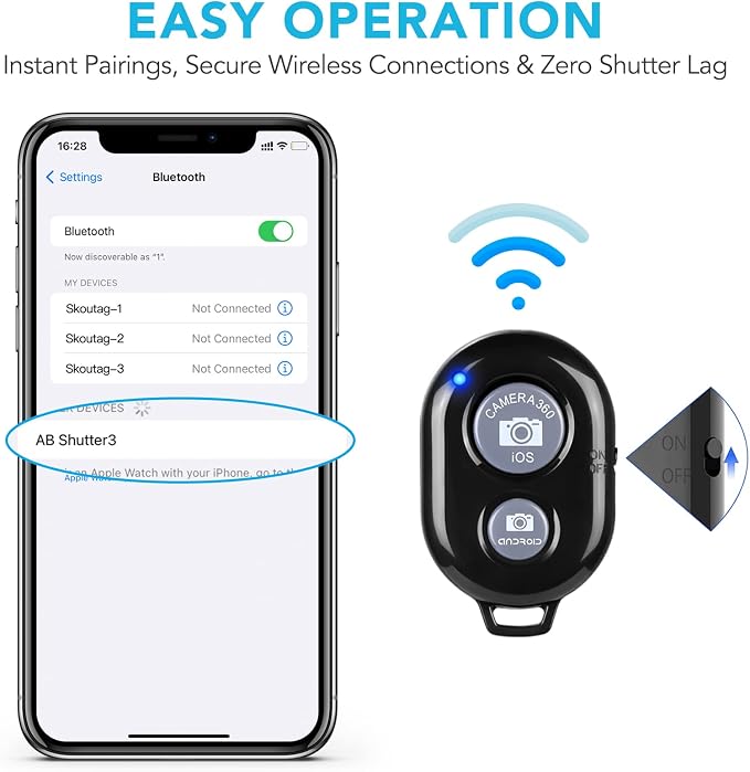 2 Pack Wireless Camera Remote Control - Image 6