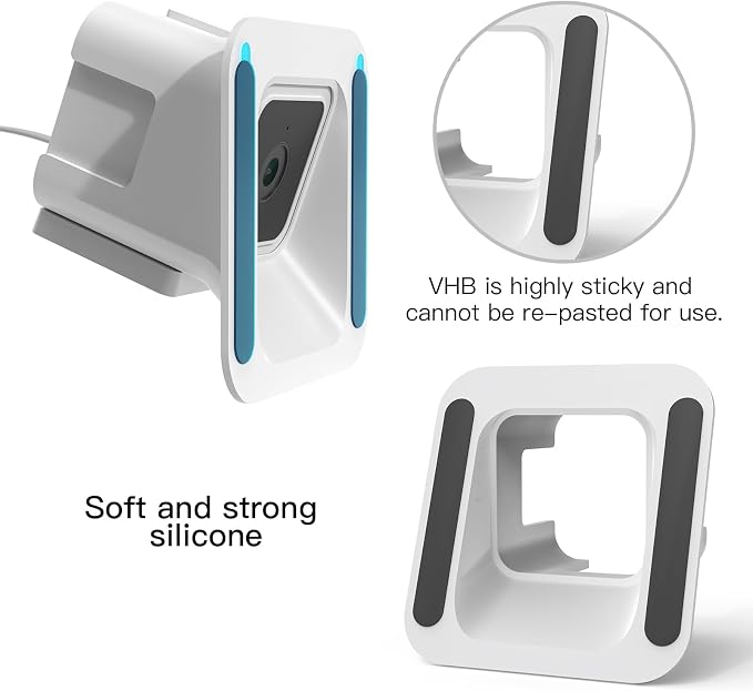 Window Mount for Wyze Cam V3/V3 Pro/V4, Adjustable Angle Tilt, No Screws - Image 5