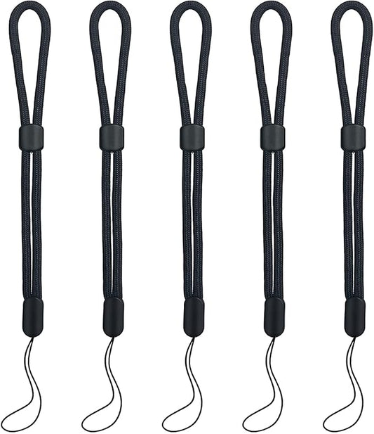 yuntop 5PCS Wrist lanyard, 7.8 inch Hand Wrist Strap Lanyard, Adjustable Nylon by yuntop