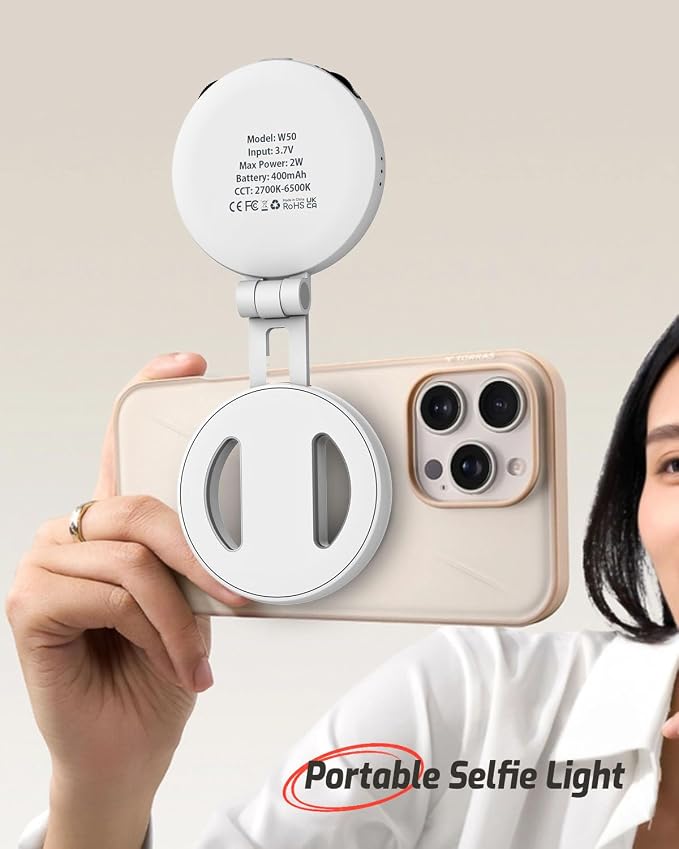 Magnetic Portable Selfie Light for iPhone - Image 7