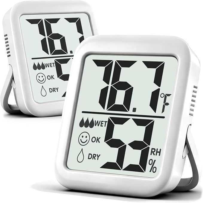 Antonki 2 Pack Room Thermometer by Antonki