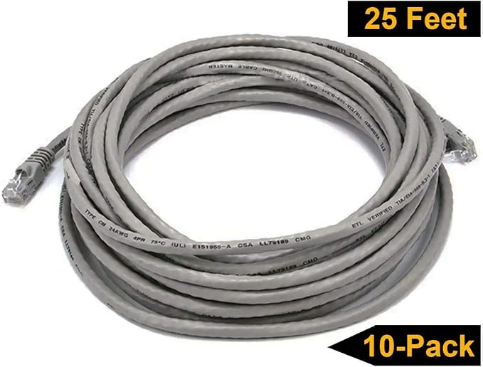 iMBAPrice 1' Cat5e Network Ethernet Patch Cable, 10 Pack - Image 7