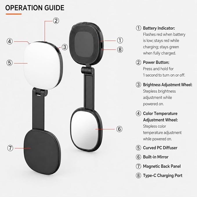 Magnetic Selfie Light Compatible - Image 3
