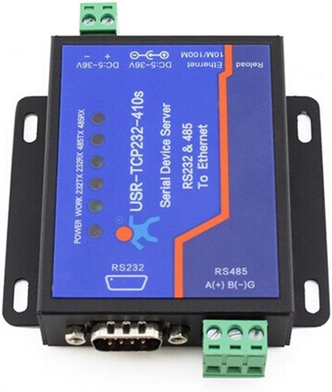 Usr-Tcp232-410S RS232 / RS485 Serial to Ethernet Adapter/IP Device Server by PUSR