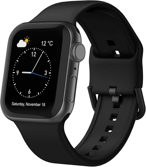 Sport Band Compatible with Apple Watch Bands 49mm 46mm 45mm 44mm 42mm 41mm 40mm by Recoppa