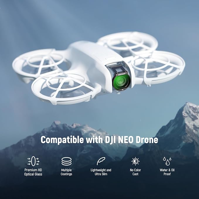 Neewer CPL Filter for NEO Drone, Ultra Slim Metal Multicoated HD Optical Glass - Image 2