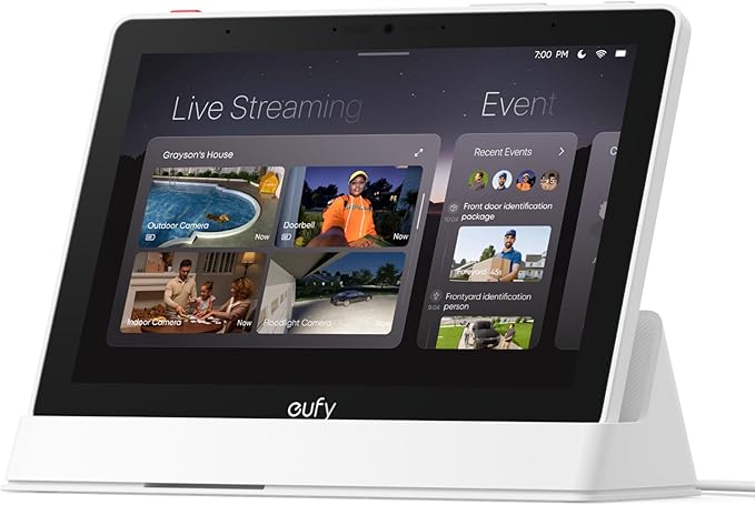 eufy Security eufy Smart Display E10, Smart Home Hub, Compatible Devices by Amazon+Renewed