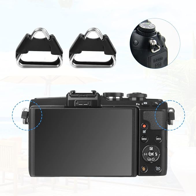 6pcs Camera Quick Release Strap, Adjustable Quick Release Buckle - Image 4