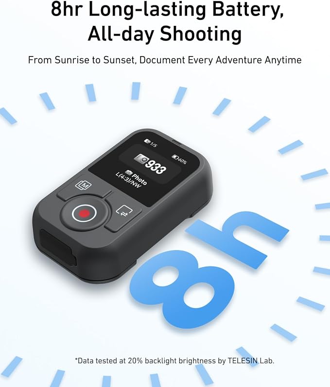 TELESIN T13 Bluetooth Waterproof Remote - Image 8