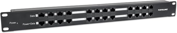 INTELLINET NETWORK SOLUTIONS 24-Port 12-Port RJ45 Data in and 12-Port RJ45 Data - Image 2