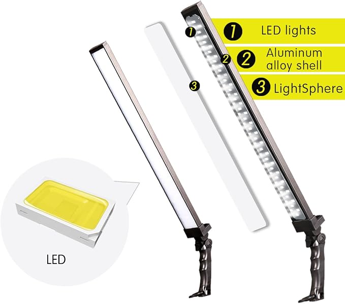Photography Studio LED Lighting Kit Adjustable Light Professional Electrical - Image 4