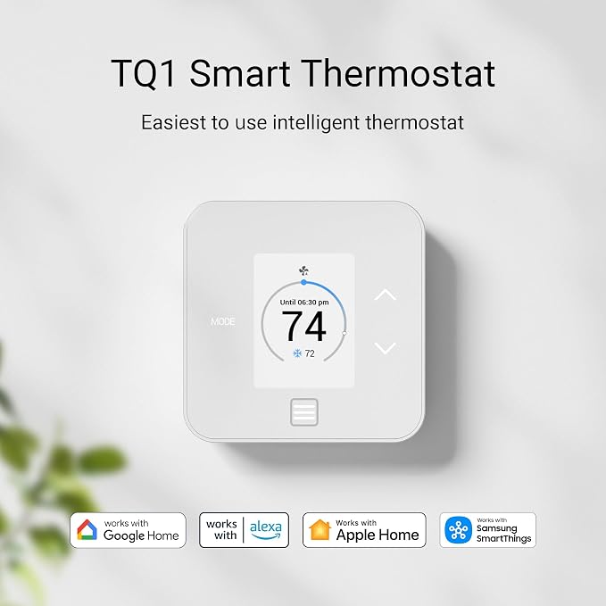 Lux TQ1 Smart Thermostat for Home, Programmable WiFi - Image 2