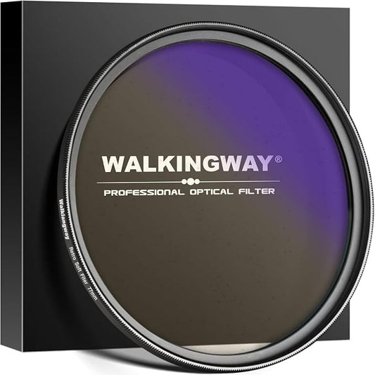 WalkingWay 77mm Retro Soft Filter Vintage Pro-Mist Warm Diffusion Lens Filter by WalkingWay