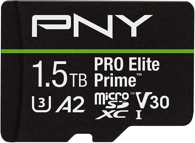 PNY 1.5TB PRO Elite Prime™ C10 U3 V30 A2 microSDXC Flash Memory Card – - Image 2