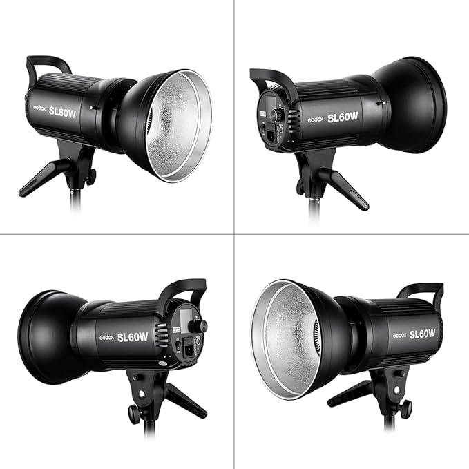 Godox SL-60W SL60W Daylight Led Video Light, 5600K Bright Studio Led Light - Image 8
