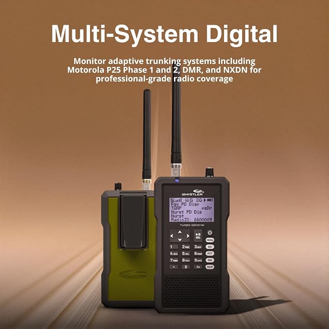 Whistler TRX-1 Handheld Digital Police Scanner Radio – Portable Scanner - Image 4