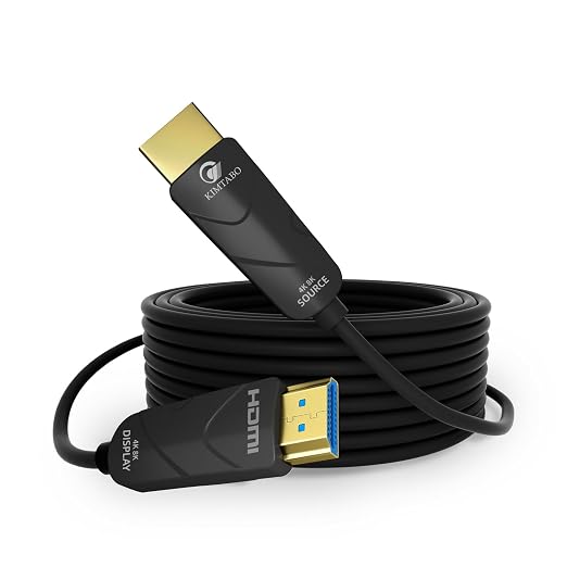 10K 8K 4K HDMI 2.1 Cable, CL3 Rated in Wall 48Gbps Ultra High Speed Cable 40 by KIMTABO