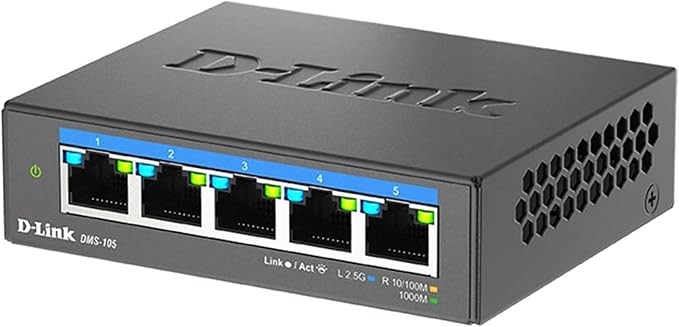D-Link 5-Port 2.5GB Unmanaged Gaming Switch - Image 8
