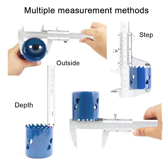 Vernier Caliper, 0-6inch/0-150mm Manual Micrometer, Stainless Steel Caliper - Image 2