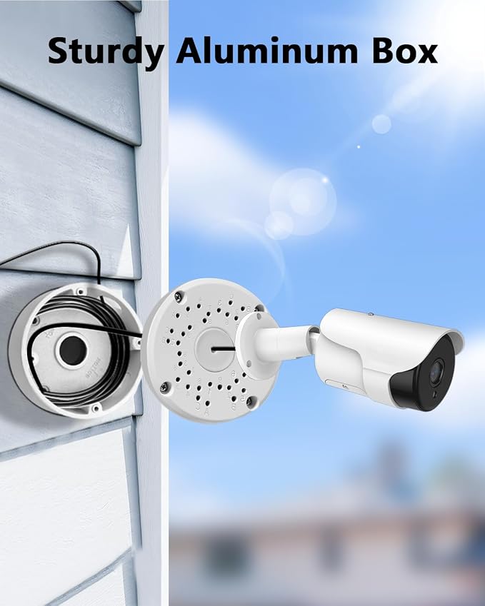 【Only Compatible with Bullet Cameras】 Universal Bullet Security Camera Mount - Image 3