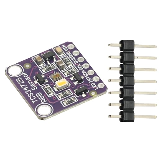 2 Pcs TCS34725 RGB Light Color Sensor Recognition Module - Image 4